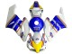 Discount 2004-2005 White Blue Yellow Rothmans Honda CBR1000RR Motorcycle Fairings Canada