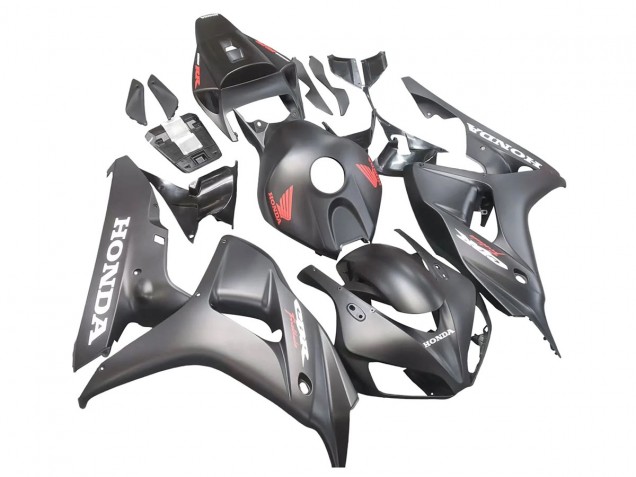 Discount 2006-2007 Matte Black Honda CBR1000RR Motorcycle Fairings Canada