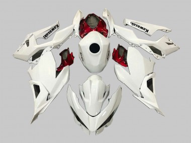 Discount 2018-2024 White Red Black Kawasaki EX400 Motorcycle Fairings Canada
