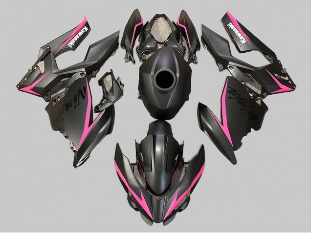 Discount 2018-2024 Matte Black Pink Kawasaki EX400 Motorcycle Fairings Canada