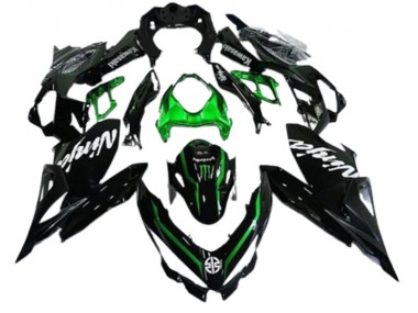 Discount 2018-2024 Glossy Black Green Monster Kawasaki EX400 Motorcycle Fairings Canada