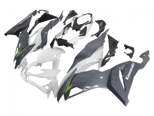 Discount 2019-2022 White Grey Green Kawasaki ZX6R Motorcycle Fairings Canada