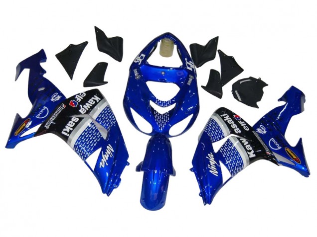 Discount 2006-2007 Blue White Black Elf Kawasaki ZX10R Motorcycle Fairings Canada