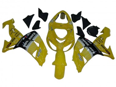 Discount 2006-2007 Yellow Silver Black Elf Kawasaki ZX10R Motorcycle Fairings Canada