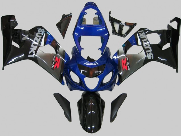 Discount 2004-2005 Blue Grey Glossy Black Suzuki GSXR 600/750 Motorcycle Fairings Canada