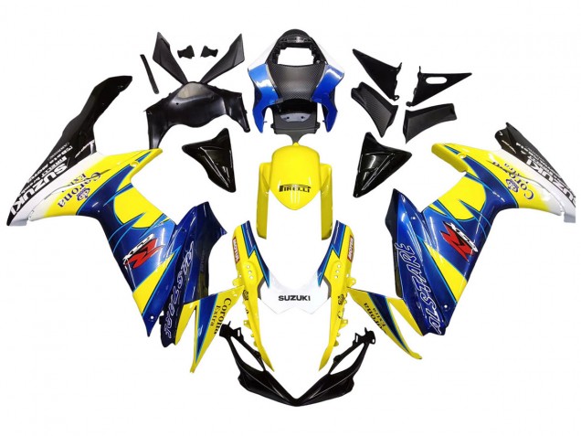 Discount 2011-2024 Yellow Blue White Black Corona Extra Alstare Suzuki GSXR 600/750 Motorcycle Fairings Canada