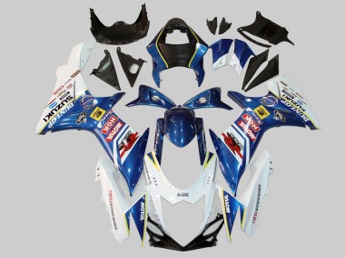 Discount 2011-2024 White Blue Red Yellow Motul Dunlop Suzuki GSXR 600/750 Motorcycle Fairings Canada