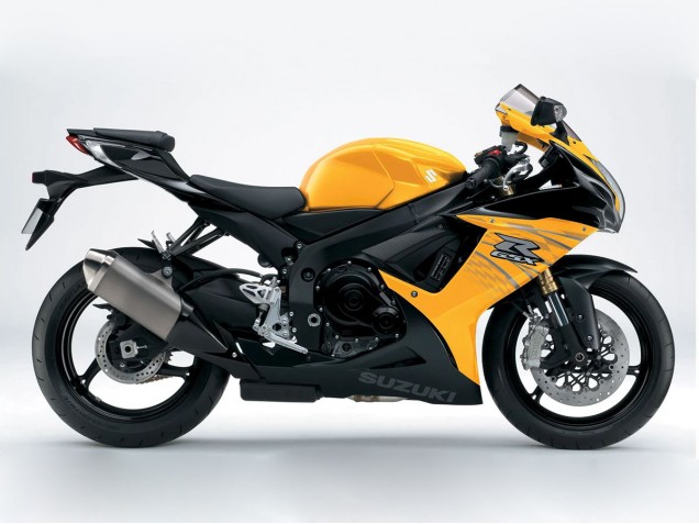 Discount 2011-2024 Yellow Suzuki GSXR 600/750 Motorcycle Fairings Canada