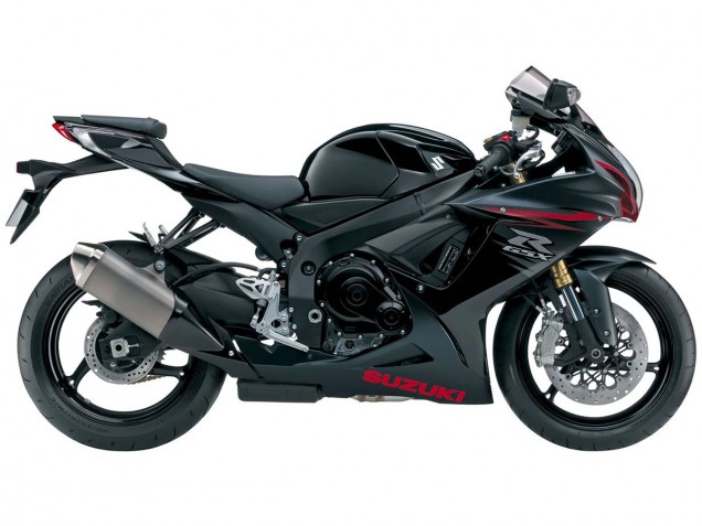 Discount 2011-2024 Matte Black Red Suzuki GSXR 600/750 Motorcycle Fairings Canada
