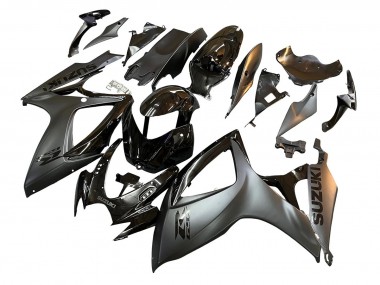 Discount 2006-2007 Glossy Black Matte Black Suzuki GSXR 600/750 Motorcycle Fairings Canada