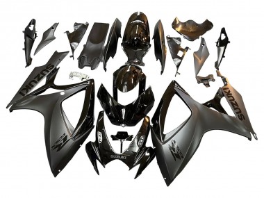 Discount 2006-2007 Glossy Black Matte Black Suzuki GSXR 600/750 Motorcycle Fairings Canada