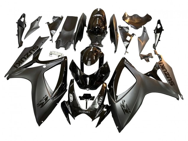 Discount 2006-2007 Glossy Black Matte Black Suzuki GSXR 600/750 Motorcycle Fairings Canada