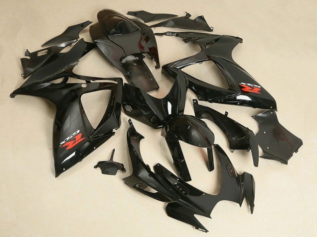 Discount 2006-2007 Glossy Black Suzuki GSXR 600/750 Motorcycle Fairing Canada