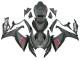 Discount 2006-2007 Matte Black Suzuki GSXR 600/750 Motorcycle Fairings Canada