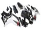 Discount 2006-2007 Black White Carbon Fiber Style Suzuki GSXR 600/750 Motorcycle Fairings Canada