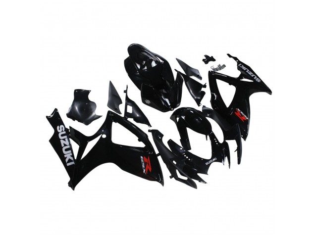 Discount 2006-2007 Glossy Black Suzuki GSXR 600/750 Motorcycle Fairings Canada