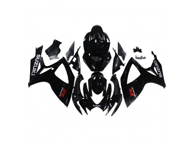 Discount 2006-2007 Glossy Black Suzuki GSXR 600/750 Motorcycle Fairings Canada