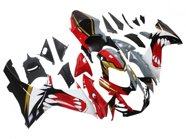 Discount 2011-2024 Red Gold Grey Black White Shark Suzuki GSXR 600/750 Motorcycle Fairings Canada