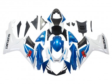 Discount 2011-2024 Blue White Suzuki GSXR 600/750 Motorcycle Fairings Canada