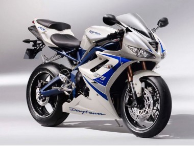 Discount 2006-2008 Silver White Blue Triumph Daytona 675 Motorcycle Fairings Canada