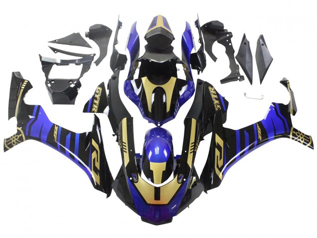 Discount 2015-2019 Blue Gold Black Yamaha YZF R1 Motorcycle Fairings Canada