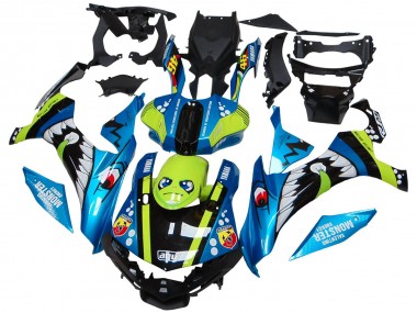 Discount 2015-2019 Blue Green Black Shark Yamaha YZF R1 Motorcycle Fairings Canada