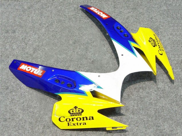 Discount 2006-2007 White Blue Yellow Corona Alstare Suzuki GSXR 600/750 Motorcycle Fairings Canada
