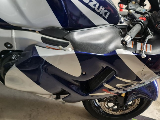 Discount 1996-2007 Blue White Suzuki GSXR 1300 Hayabusa Motorcycle Fairings Canada