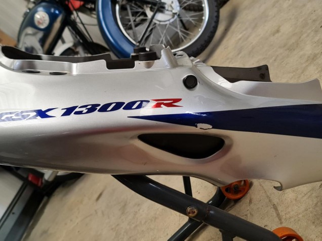Discount 1996-2007 Blue White Suzuki GSXR 1300 Hayabusa Motorcycle Fairings Canada