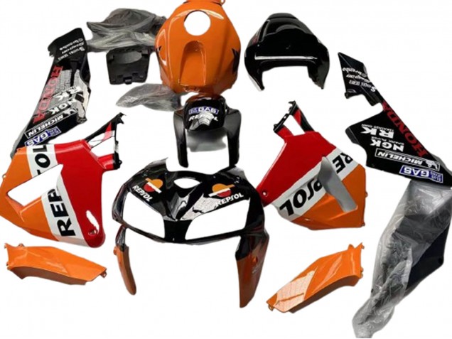 Discount 2005-2006 Black Orange White Red Repsol Honda CBR600RR Motorcycle Fairings Canada