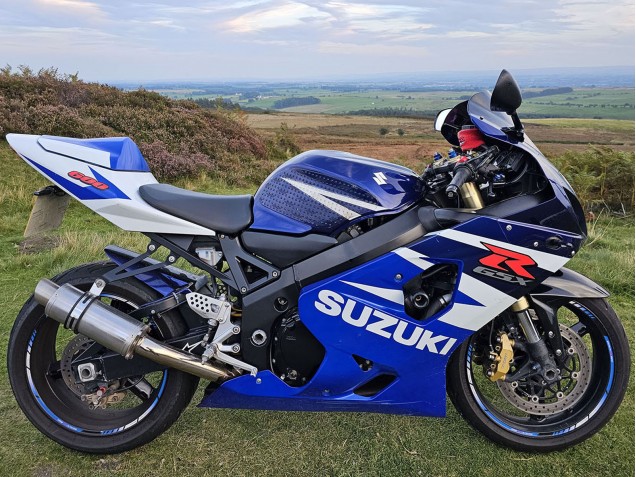 Discount 2004-2005 Blue White Red Suzuki GSXR 600 Motorcycle Fairings Canada