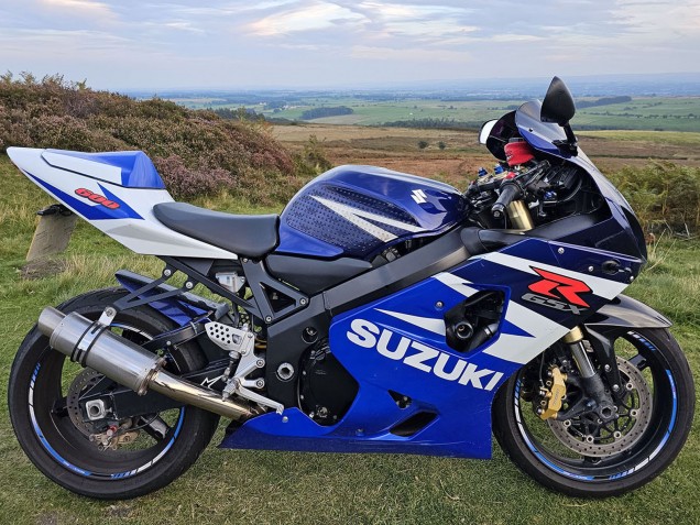 Discount 2004-2005 Blue White Red Suzuki GSXR 600 Motorcycle Fairings Canada