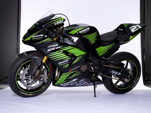 Discount 2006-2007 Glossy Black Green White Kawasaki ZX10R Motorcycle Fairings Canada