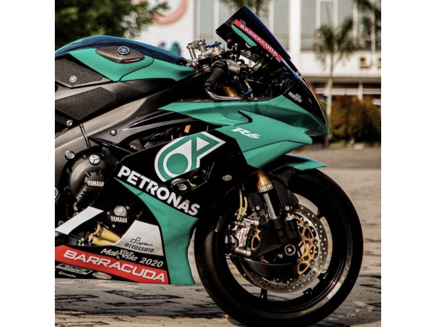 Discount 2008-2016 Light Green White Black Petronas Yamaha YZF R6 Motorcycle Fairings Canada
