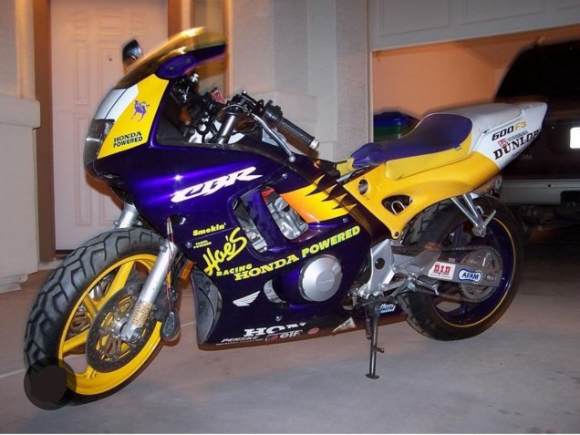 Discount 1995-1996 Yellow Silver Blue Honda CBR600 F3 Motorcycle Fairings Canada
