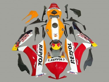 Discount 2012-2016 White Orange Red Yellow HRC Repsol Honda CBR1000RR Motorcycle Fairings Canada