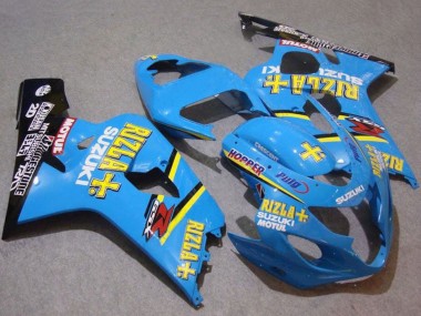 Discount 2004-2005 Blue Gold Black Motul Rizla Suzuki GSXR 750 Motorcycle Fairings Canada