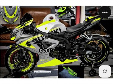 Discount 2004-2005 Grey Lemon Green Black Suzuki GSXR 750 Motorcycle Fairings Canada