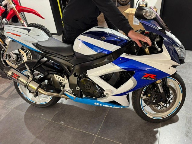 Discount 2008-2010 White Blue Red Suzuki GSXR 600/750 Motorcycle Fairings Canada