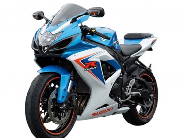 Discount 2006-2007 White Blue Red Suzuki GSXR 600 Motorcycle Fairings Canada