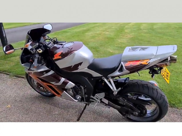 Discount 2006-2007 Silver Oange Honda CBR1000RR Motorcycle Fairings Canada