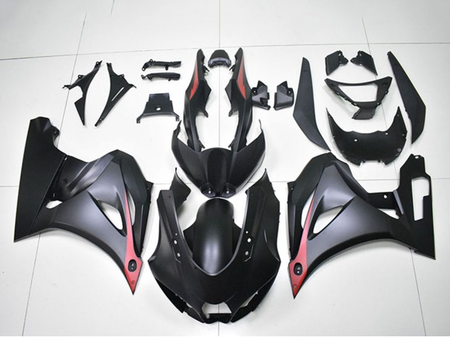 Discount 2017-2024 Matte Black Red Suzuki GSXR 1000 Motorcycle Fairings Canada