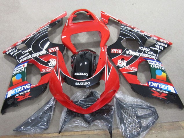 Discount 2000-2002 Red Black Blue DENSO Suzuki GSXR 1000 Motorcycle Fairings Canada