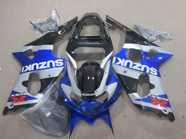 Discount 2000-2002 Blue Silver Black Red White Decal Suzuki GSXR 1000 Motorcycle Fairings Canada