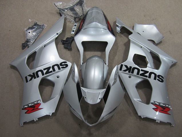 Discount 2003-2004 Silver Suzuki GSXR 1000 Motorcycle Fairing Canada