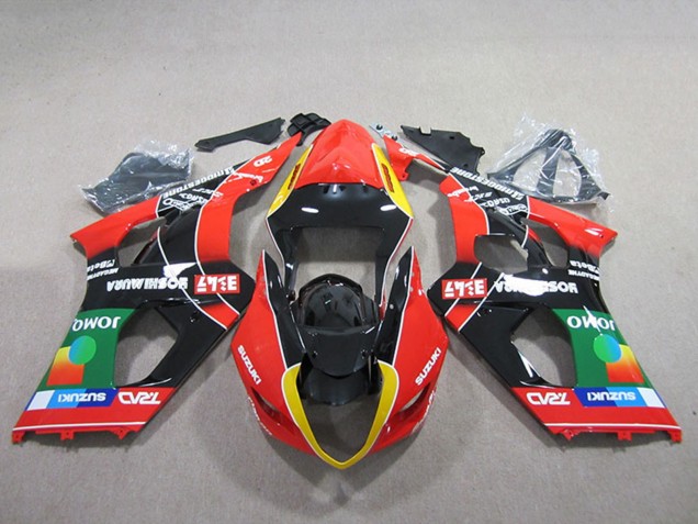 Discount 2003-2004 Red Yellow Green Black Suzuki GSXR 1000 Motorcycle Fairings Canada