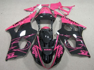 Discount 2003-2004 Pink Black Suzuki GSXR 1000 Motorcycle Fairings Canada