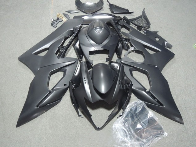 Discount 2005-2006 Matte Black Suzuki GSXR 1000 Bike Fairings Canada