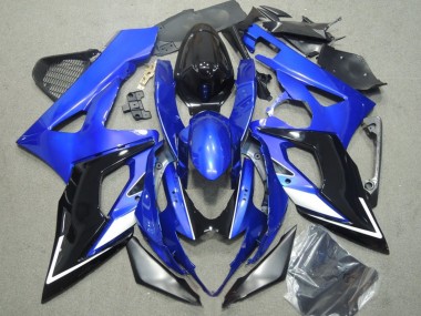 Discount 2005-2006 Blue White Silver Black Suzuki GSXR 1000 Motorcycle Fairings Canada