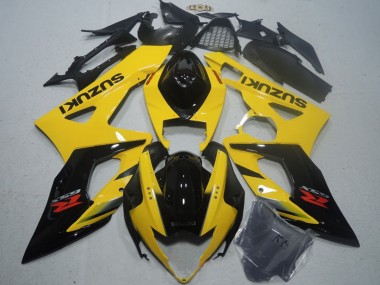 Discount 2005-2006 Yellow Glossy Black Suzuki GSXR 1000 Motorcycle Fairing Canada